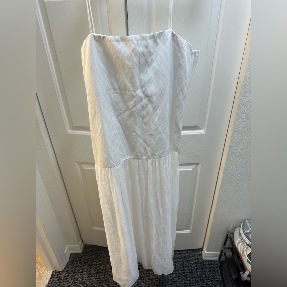 ZARA ZW Collection drop waist dress